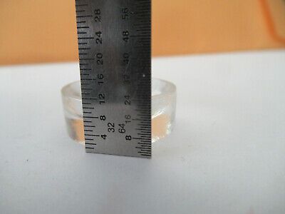 OPTICAL GLASS LENS PL-CC PLANO HIGHLY CONCAVE OPTICS AS PICTURED &F5-A-30