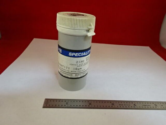 ZINC SULPHIDE ZnS PURE CHEMICAL 10 GRAMS AS IS #IL6-16