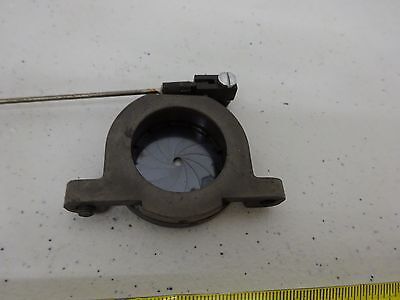 MICROSCOPE PART ZEISS GERMANY PHOTOMIC IRIS ILLUMINATOR AS IS BIN#C4-E-03