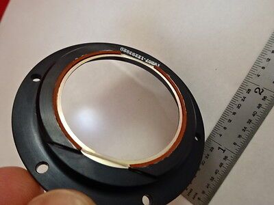 MIL SPEC OPTICAL COMPONENT MOUNTED LENS LASER OPTICS DEVICE AS IS &Z5-04