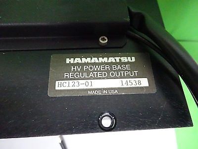 OPTICAL HAMAMATSU PHOTOMULTIPLIER POWER SUPPLY HIGH VOLTAGE OPTICS BIN#X5-B-56