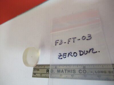 OPTICAL FLAT  ZERODUR BLANK LASER OPTICS AS PICTURED &F3-FT-03