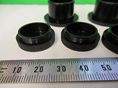 LOT PLUGS PLASTIC NIKON CAPS OBJECTIVE MICROSCOPE PART AS PICTURED &15-A-09