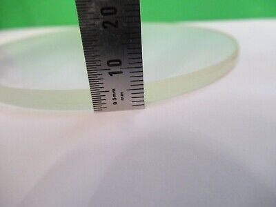 FOR PARTS OPTICAL FLAT 4.25" DIAMETER GLASS WINDOW OPTICS AS PICTURED &18-A-41