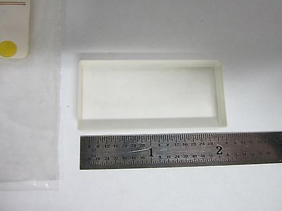 OPTICAL MELLES GRIOT GLASS BLOCK LASER OPTICS BIN#A6-C-14