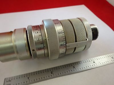 MICROSCOPE PART EYEPIECE OCULAR BAUSCH LOMB ANAMORPHIC OPTICS AS IS BIN#L3-E-21