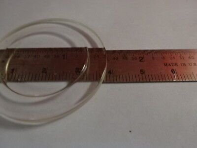 OPTICAL STEP PROTRUDING WINDOW LENS FLAT OPTICS AS IS &4B-A-23