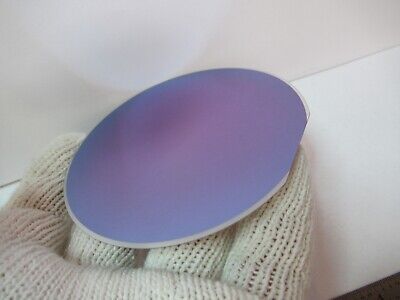 VERY NICE SAPPHIRE WAFER SINGLE CRYSTAL PLATINUM COATED AS PICTURED &7B-B-153