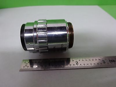 MICROSCOPE PART OBJECTIVE OLYMPUS NEOPLAN 10X DIC JAPAN OPTICS AS IS BIN#Y3-H-07