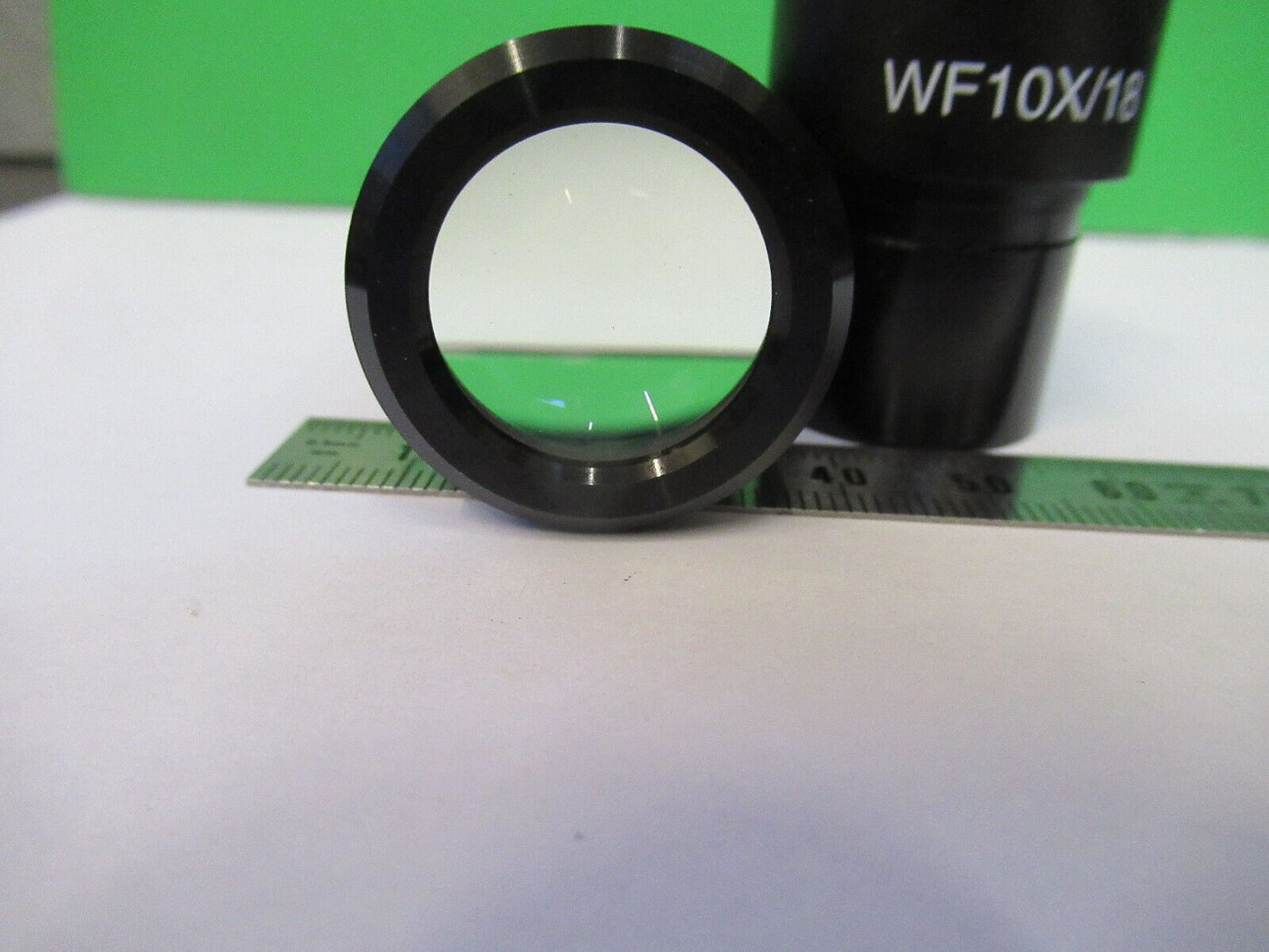 EYEPIECE OCULAR  GENERIC PAIR WF 10X/18 MICROSCOPE PART AS PICTURED &R3-B-16