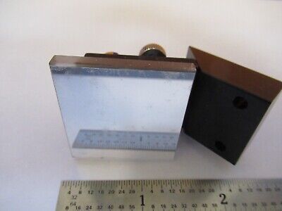 FOR PARTS OPTICAL MOUNTED MIRROR [stained] OPTICS AS PICTURED &85-B-104