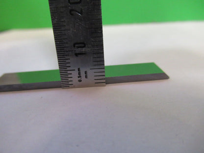 OPTICAL FLAT SILICON METAL SINGLE CRYSTAL IR LASER OPTICS AS PICTURED #Z6-A-35