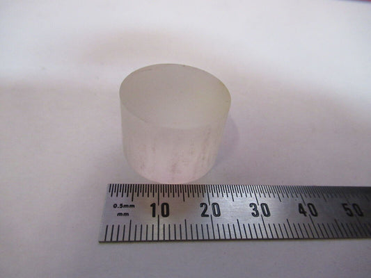 OPTICAL CYLINDER FROSTED BK7 GLASS PREFORM OPTICS  AS PICTURED G4-A-25