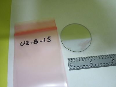 MICROSCOPE PART OPTICAL TARGET FILTER OPTICS AS IS BIN#U2-B-15