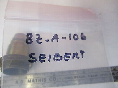 ANTIQUE SEIBERT WETZLAR OBJECTIVE  "2" MICROSCOPE PART AS PICTURED &8z-a-106