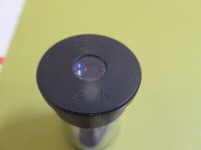 WILD HEERBRUGG SWISS EYEPIECE 25xK OPTICS MICROSCOPE PART AS PICTURED #12-A-145