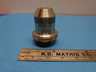 MICROSCOPE PART OPTICAL OBJECTIVE SPENCER AO 10X AMERICAN OPTICS AS IS #90-49