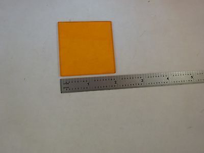 ORANGE GLASS FILTER PART OPTICS &C6-A-19