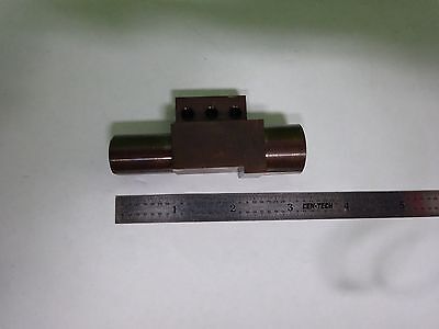 MICROSCOPE PART ZEISS GERMANY MOUNTED LENS ASSEMBLY OPTICS AS IS BIN#W9-E-05