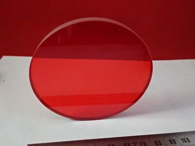 OPTICAL GLASS RED FILTER PRO OPTICS AS PICTURED #5-A-61