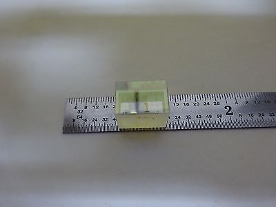 OPTICAL COATED BLOCK PRISM LASER OPTICS AS IS BIN#4V-FL-43