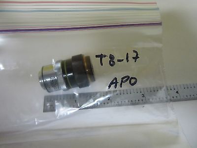 MICROSCOPE PART OLYMPUS JAPAN OBJECTIVE APO HI 40X NICE OPTICS AS IS BIN#T8-17