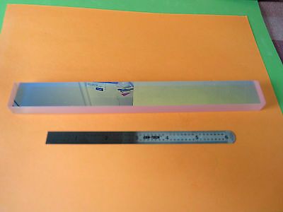 OPTICAL LARGE COATED FILTER MIRROR BAR NICE LASER OPTICS AS IS BIN#D3-13