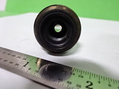 MICROSCOPE PART OBJECTIVE CARL ZEISS GERMANY HI 90X OPTICS AS IS #AE-28