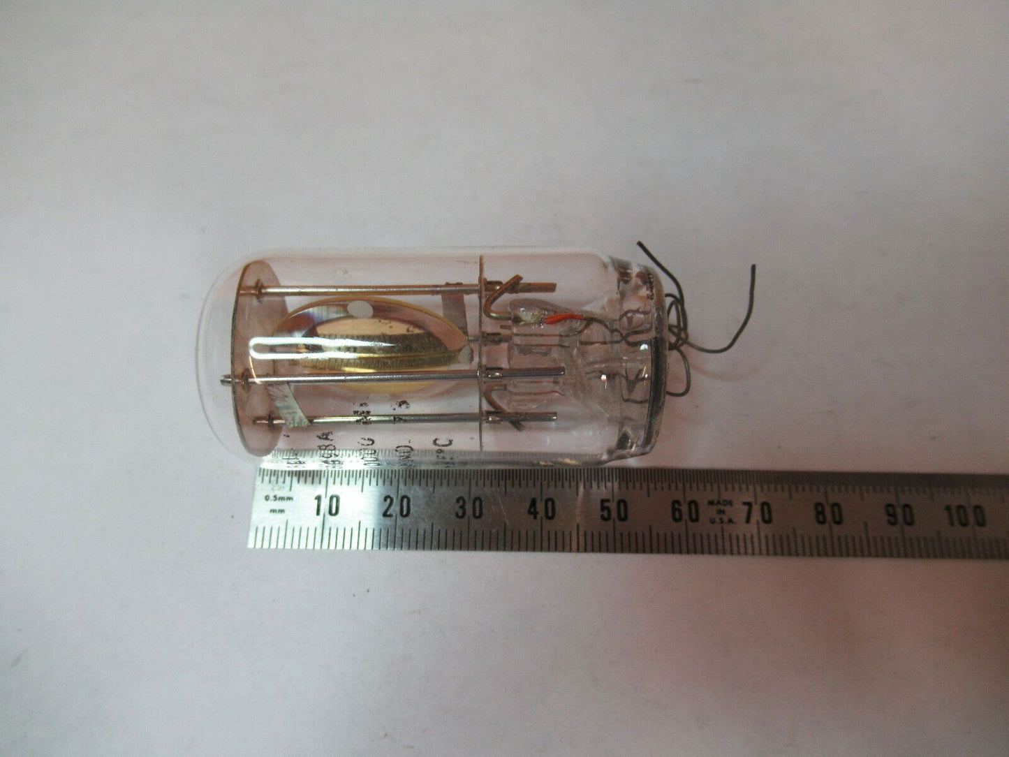 ANTIQUE BLILEY BG98A 1 MHz QUARTZ CRYSTAL GLASS PKG FREQUENCY AS PICTURED 1-DT-3