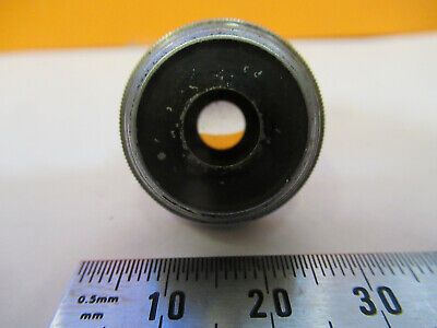 BAUSCH LOMB OPTICS 4mm /215mm OBJECTIVE MICROSCOPE PART AS PICTURED &F1-A-85