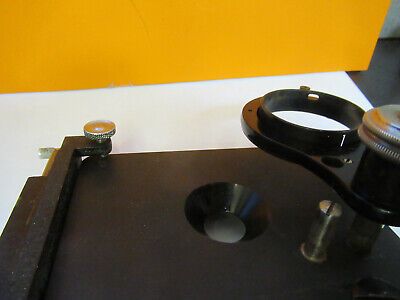 ANTIQUE SPENCER AO  STAGE XY TABLE MICROSCOPE PART AS PICTURED P6-A-91