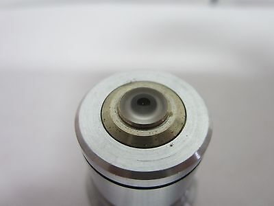 MICROSCOPE PART OBJECTIVE 80X FLAT FILED BAUSCH LOMB OPTICS AS IS BIN#K6-28