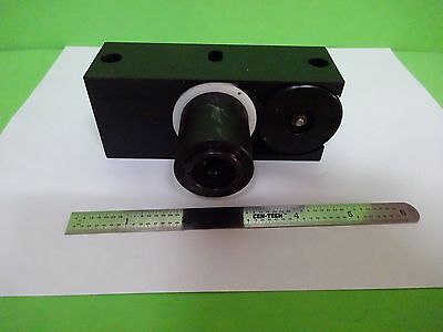 MICROSCOPE POLYVAR REICHERT LEICA ILLUMINATOR IRIS PATH OPTICS AS IS BIN#W2-04