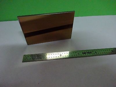 OPTICAL METAL MIRROR [scratches on surface] LASER OPTICS AS IS BIN#V4-25