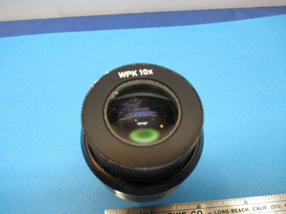 WPK 10X EYEPIECE POLYVAR REICHERT AUSTRIA OPTICS MICROSCOPE PART AS IS &85-A-40