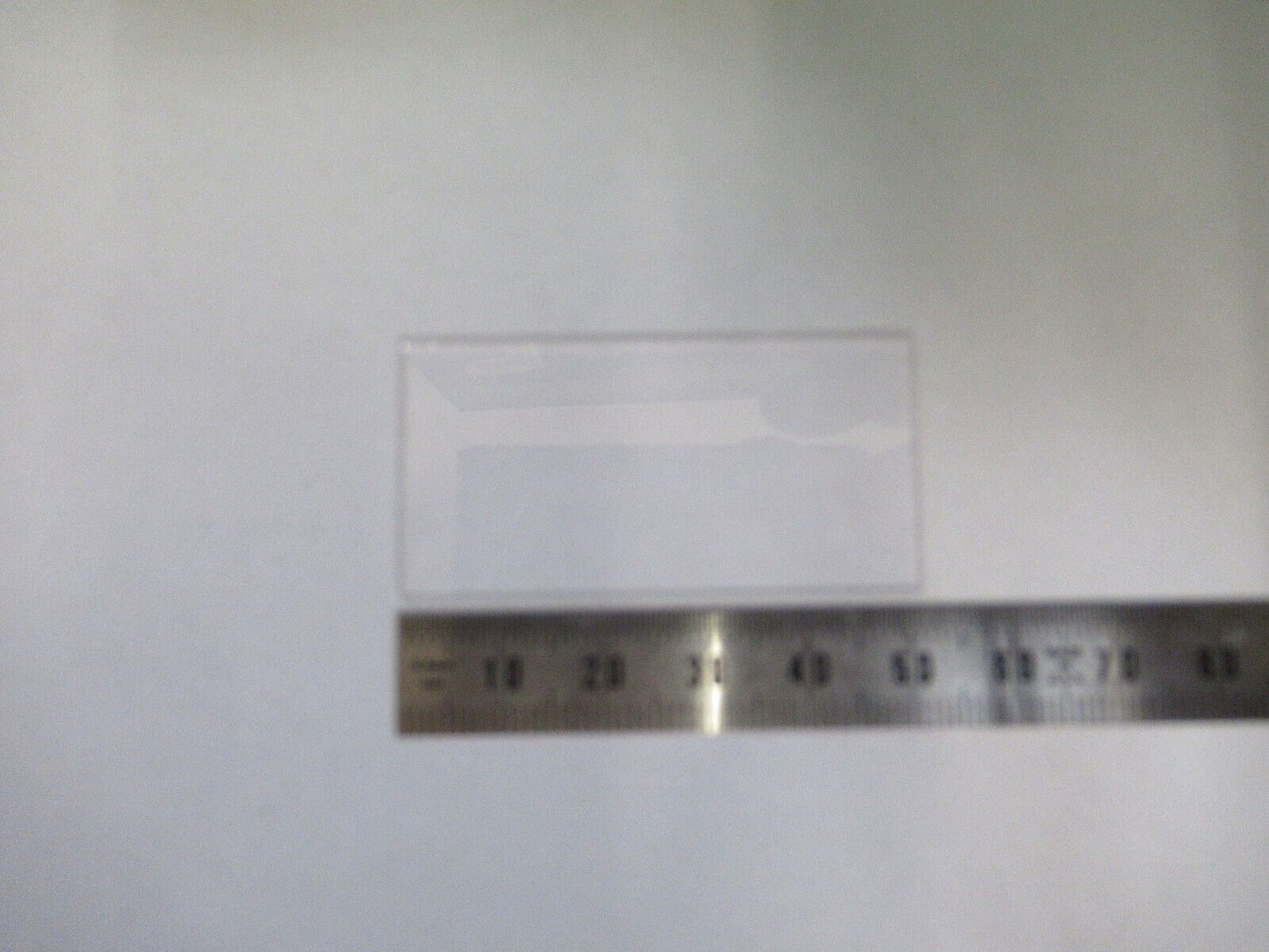 OPTICAL FLAT BK7 GLASS PLATE OPTICS AS PICTURED R1-B-54