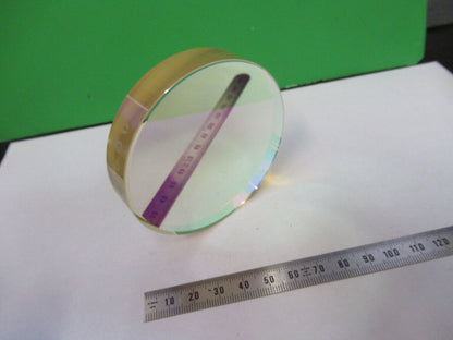 OPTICAL FLAT 3" DIAMETER SUBSTRATE ZERODUR 1/5 WAVE OPTICS AS PICTURED #P8-B-11