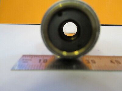 BAUSCH LOMB 10X OBJECTIVE LENS MICROSCOPE PART OPTICS AS PICTURED P6-A-109