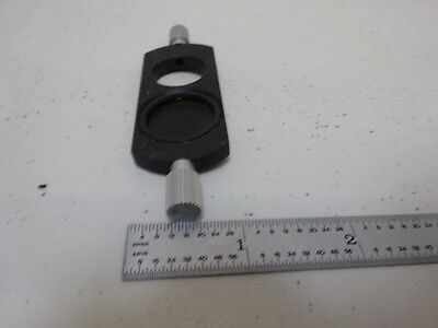 FOR PARTS MICROSCOPE PART POLARIZER SLIDE OPTICS AS IS BIN#N6-76