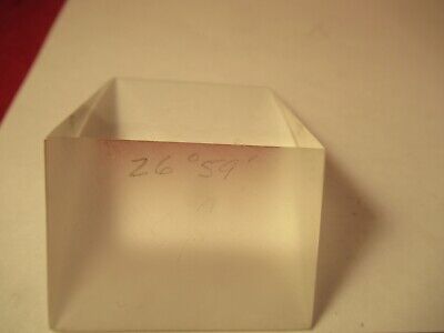 OPTICAL GLASS PRISM OPTICS AS PICTURED &FT-6-22