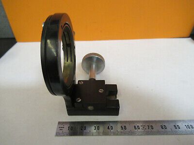 BAUSCH LOMB CONDENSER HOLDER ANTIQUE MICROSCOPE PART AS PICTURED &P2-A-79