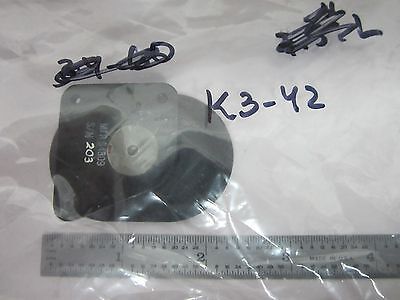 OPTICAL MIL SPEC MOUNTED RACETRACK MIRROR  LASER OPTICS BIN#K3-42