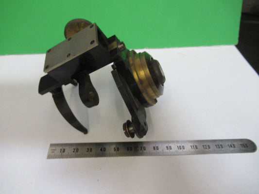 ANTIQUE CARL ZEISS JENA CONDENSER RARE MICROSCOPE PART AS PICTURED Q7-A-34