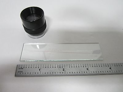 OPTICAL CALIBRATION MICROSCOPE RULER RETICLE OPTICS AS IS BIN#J1-22