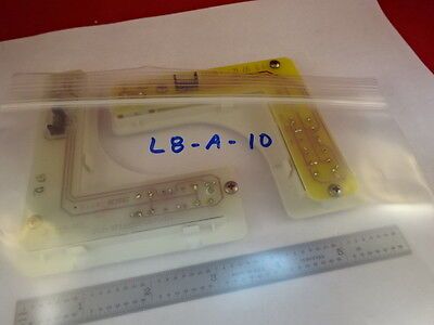 MICROSCOPE PART LEICA GERMANY DMRXA SIDE BOARDS AS IS B#L8-A-10