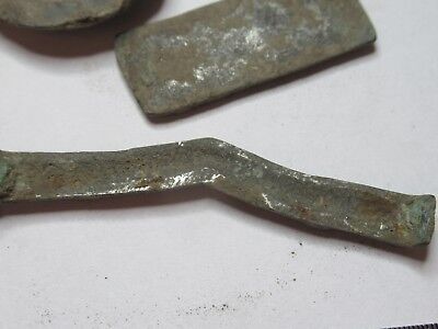 ANTIQUE BRASS BRONZE LOT MEDIEVAL ??? from EUROPE BOG FIND AS PICTURED &3-DT-08