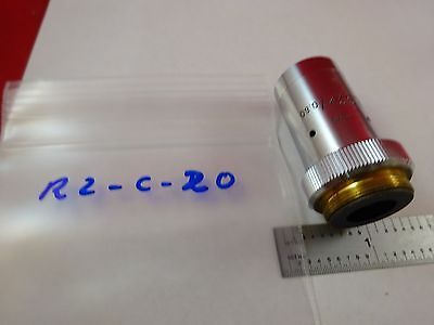 MICROSCOPE PART OBJECTIVE L32X LEITZ GERMANY OPTICS AS IS BIN#R2-C-20