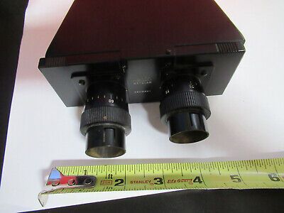 LEITZ GERMANY BINOCULAR HEAR OPTICS MICROSCOPE PART AS PICTURED &100-FT-34