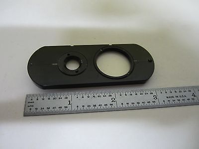 MICROSCOPE PART NIKON JAPAN FILTER SLIDE ?? OPTICS AS IS BIN#U2-23