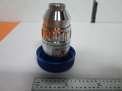 OLYMPUS JAPAN SPLAN 20X NEW OBJECTIVE MICROSCOPE OPTICS as pictured #5m-a-18